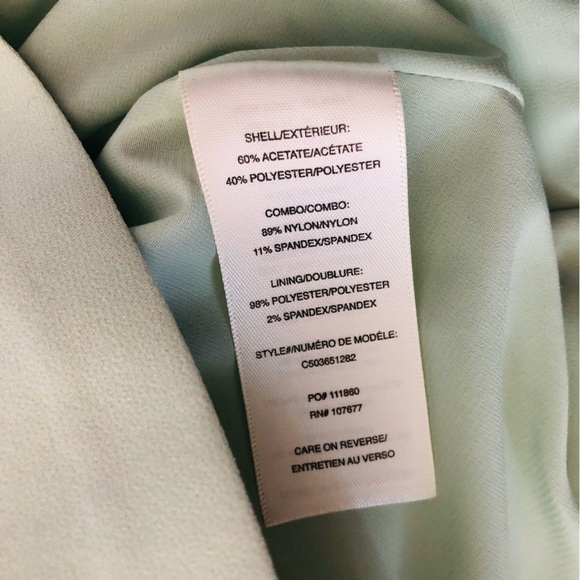 Alice + Olivia Nina Fit & Flare Dress in Mint Green Size 6 - Picture 12 of 14